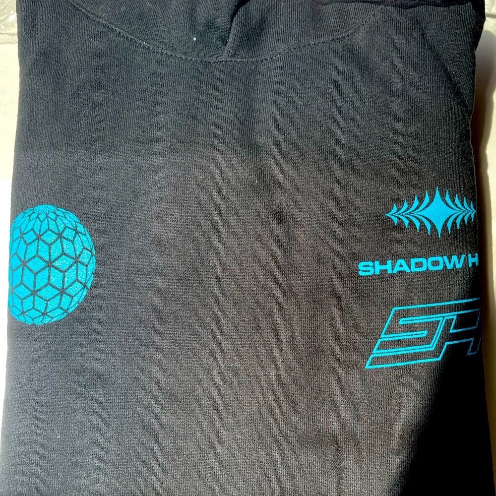 Shadow Hill Black Hoodie Size Medium